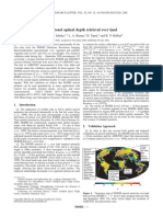 Validation of MODIS Aerosol Optical Depth Retrieval Over Land PDF