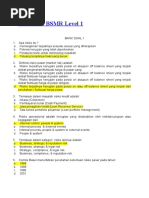 Download Bank Soal BSMR Level 1 20 Soal by WahyuAlfajriJozerizal SN327827919 doc pdf