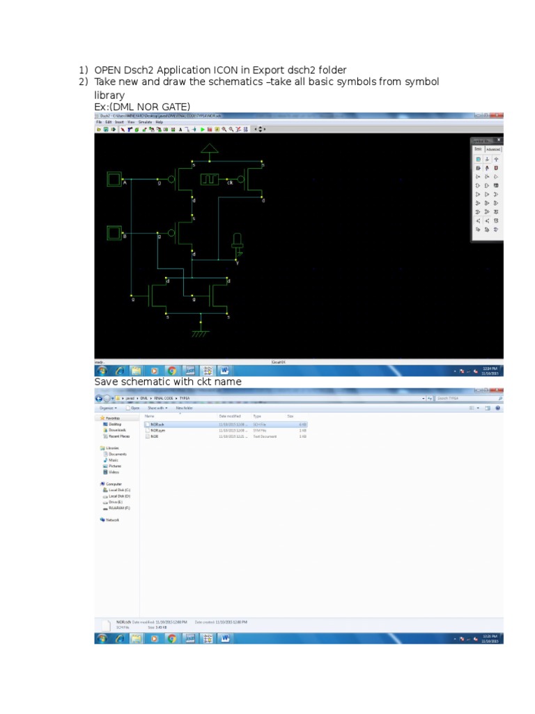 Digital Circuit Design Workflow Guide | PDF | Teaching Methods & Materials