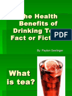 The Health Benefits of Drinking Tea Fact or Fiction?