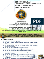 HPL Dan Trans - Kanwil BPN Aceh 2015