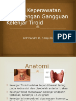 Asuhan Keperawatan Klien Dengan Gangguan Kelenjar Tiroid