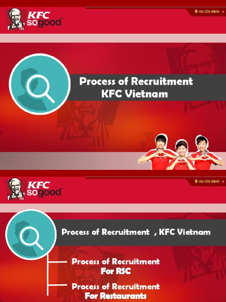 KFC Vietnam Recruitment Process Guide | PDF