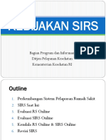 Kebijakan Sirs-Sp2rs