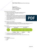 Css Notes PDF