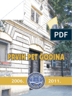 Prvih Pet Godina Veleucilista