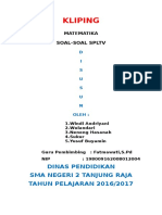 20 Soal Persamaan Linear Tiga 3 Variabel SPLTV