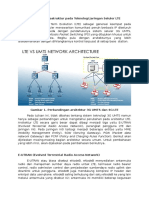 Arsitektur Infrastruktur Pada Teknologi Jaringan Seluler LTE