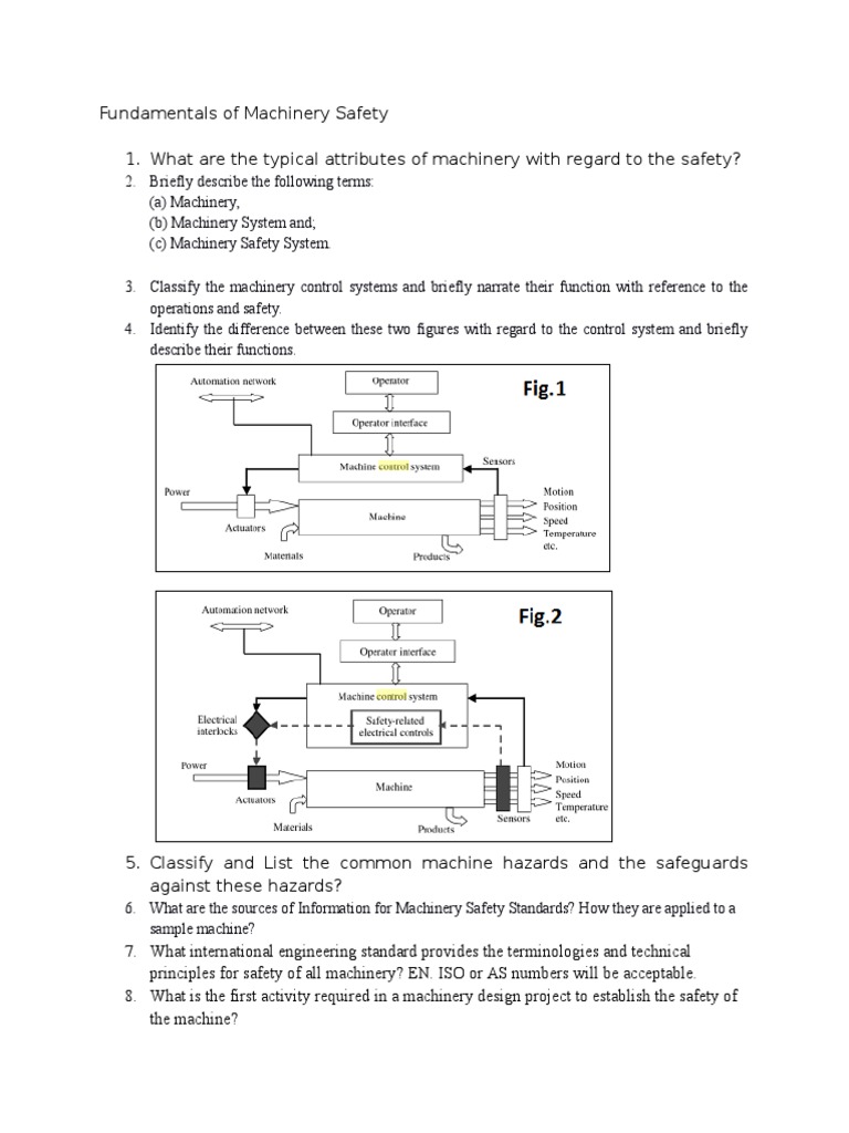 Machinery Safety Fundamentals Guide | PDF | Cogeneration | Fuel Cell