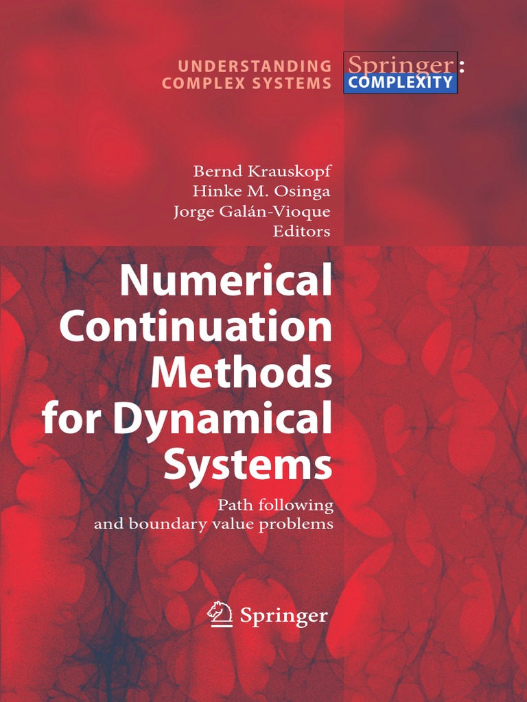 Numerical Continuation Methods For Dynamical Systems | PDF