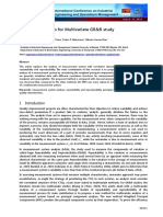 Simulated Analysis of Multivariate GR&R using Weighted PCA (WPC