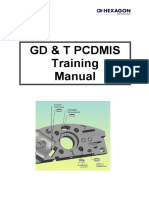 GDT Pcdmis Training Manual Issue 1 PDF