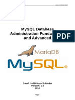 Module MySQL-MariaDB FundamentalAndAdvanced