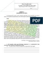 Contos Do Século XX - Teste Diagnóstico