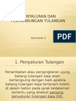 Kel.4 Penyaluran Dan Penyambungan Tulangan