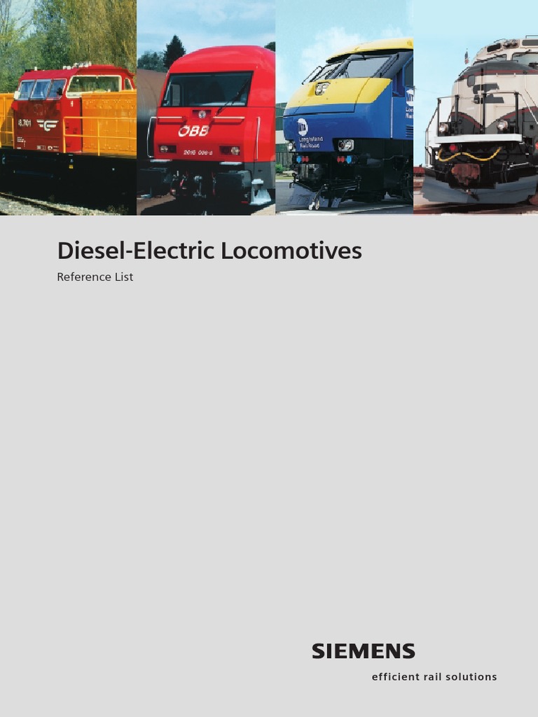 Siemens Loco Diesel | PDF | Locomotives | Rail Transport