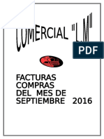 Caratula Facturas Mensuales 2016