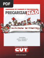 Cartilha - Tercerização