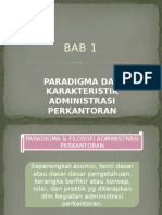 BAB 1 Administrasi Perkantoran