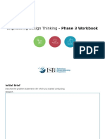 Engineering Design Thinking - Phase 3 Workbook