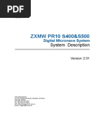 SJ-20100705104232-002-ZXMW PR10 S400&S500(V2.01) Digital Microwave System System Description