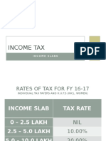 Business Taxation - Basic Terms and Income Slabs