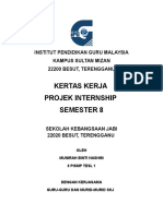 Kertas Kerja Projek Internship