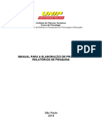 Manual CEPPE para Elaboracao de Projetos e Relatorios de Pesquisa - 2016