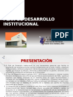 Plan de Desarrollo Institucional 2011 - 2014 - FGB