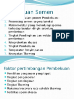 Pembekuan Semen