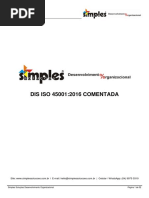DIS ISO 45001-2016 Comentada