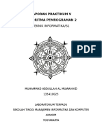 Laporan Praktikum V Algo 2