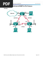 8.1.5.5 Lab Configuring Advanced EIGRP For IPv4 Features