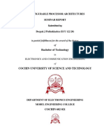 Reconfigurable Processor Architectures Seminar Report