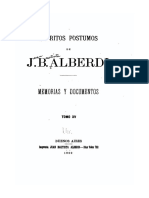 Escritos Postumos de J B Alberdi - Tomo XV - Ano 1900 - Portalguarani