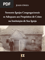 Propósitos de Cristo Na Instituição de Sua Igreja_John Owen