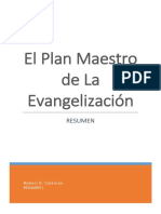 El Plan Maestro de La Evangelización