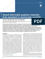 Stimuli-Deformable Graphene Materials