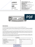 Dual Band FM Transceiver: SQL SQL VOL VOL