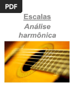 Escalas - Análise harmônica