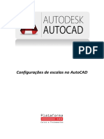 Configurações de Escalas No AutoCAD