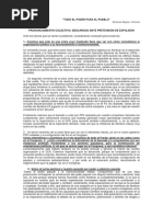 Pronunciamiento colectivo