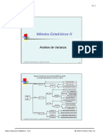 Análisis de Varianzas