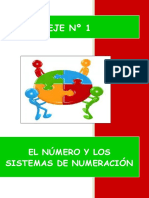 5 - Eje #1 - El Número y Los Sistemas de Numeración