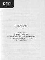 DESCARTES. Meditações Metafísicas