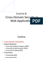 Cross-Domain Security in Web Applications: Hapter