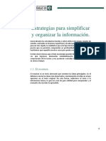 Estrategias para Organizar La Información