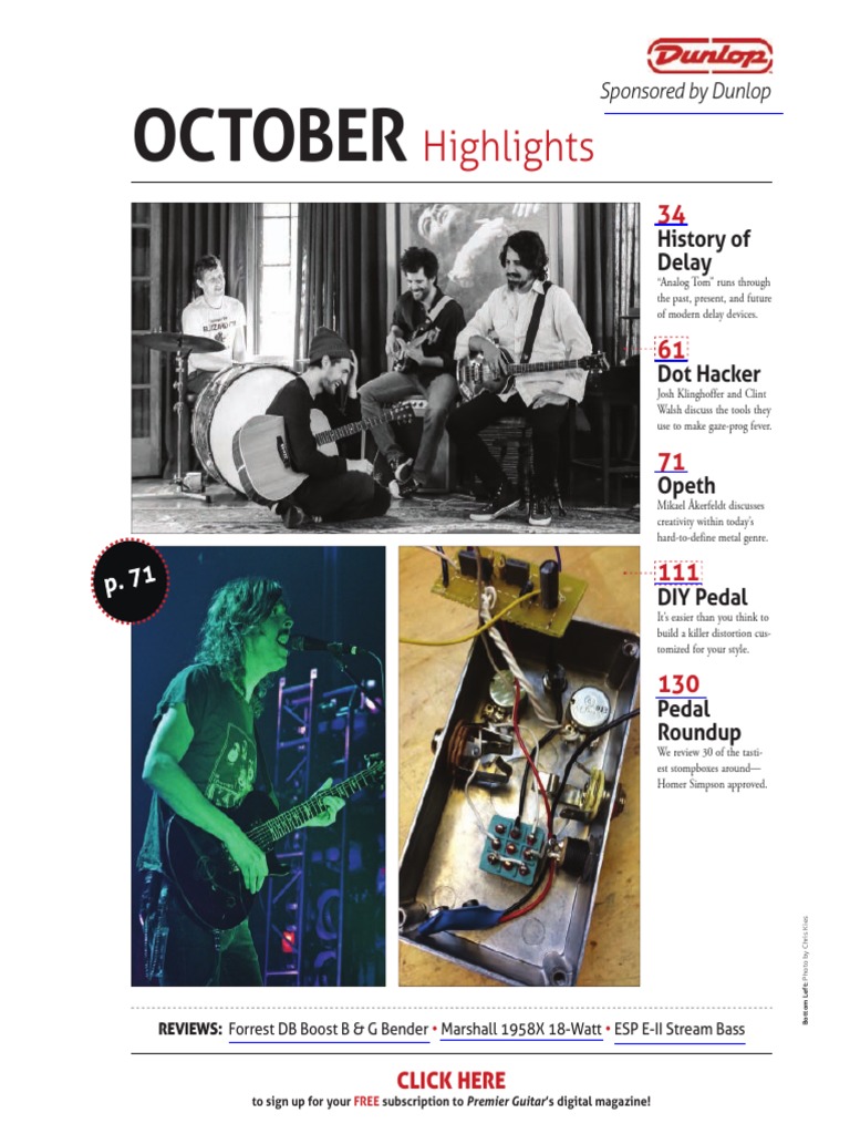 Premierguitar201410 1 DL | PDF | Irish Musical Instruments | Audio