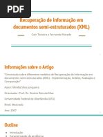 Apresentação - Recuperação de Informação