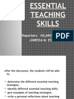 Essential Teaching Skill